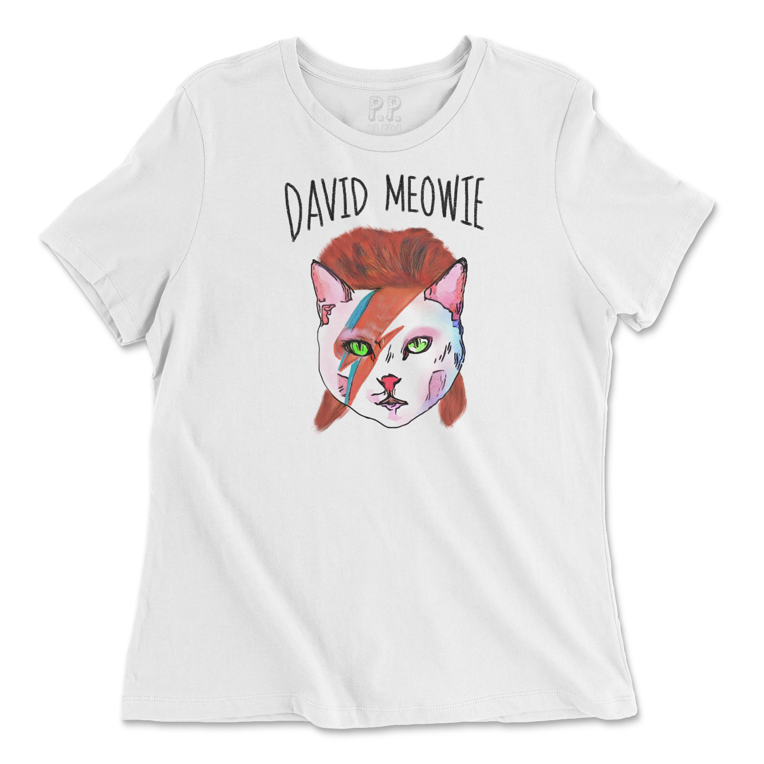 David Meowie Women's Tee