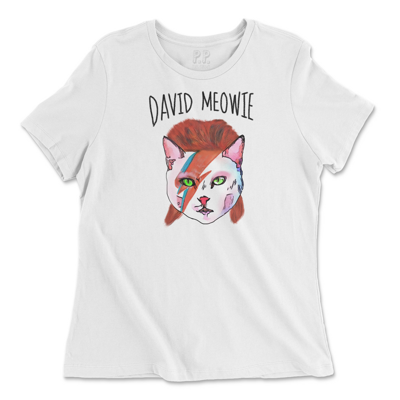 David Meowie Women's Tee